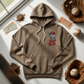 Lugnuts Premium Sponge Fleece Hoodie - Vintage Brown