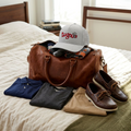 Lugnuts Zapped Blackhawk Cap packed for a weekend trip