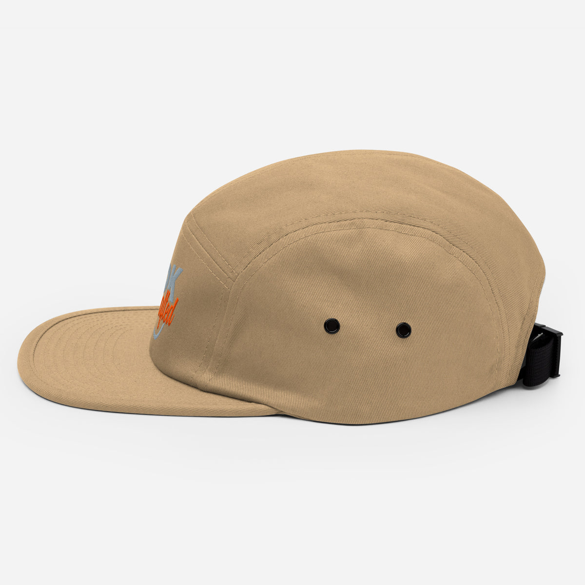 Five panel cap, Khaki, left view