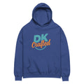 Unisex oversized hoodie, Cobalt, front view