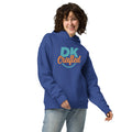 Unisex oversized hoodie, Cobalt, front view