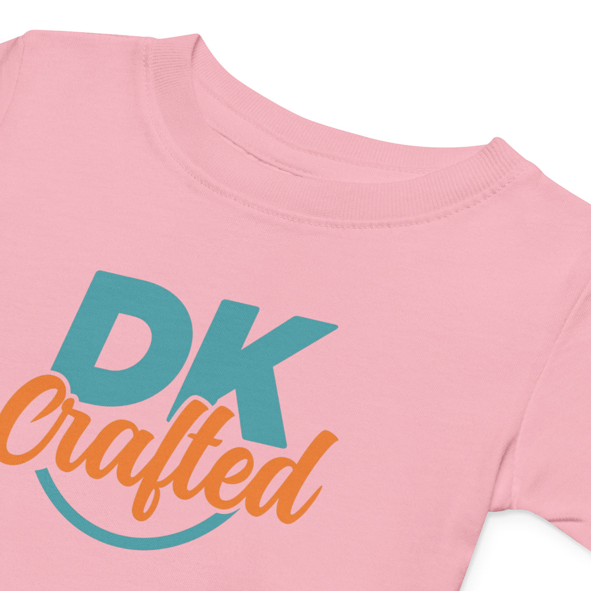 Baby jersey t-shirt in Pink, product detail view