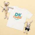 Baby jersey t-shirt in White, front view