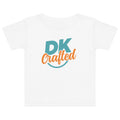 Baby jersey t-shirt in White, front view