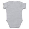 Infant bodysuit, Heather, back view
