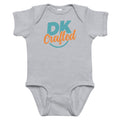 Infant bodysuit, Heather, front view
