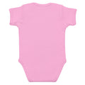 Infant bodysuit, Pink, back view