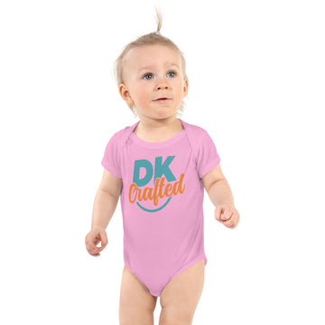 Infant bodysuit, Pink, front view