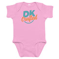 Infant bodysuit, Pink, front view