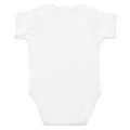Infant bodysuit, White, back view