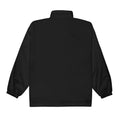 Unisex windbreaker, Black, back view