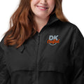 Unisex windbreaker, Black, fabric detail view