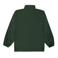 Unisex windbreaker, Forest Green, back view
