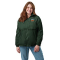 Unisex windbreaker, Forest Green, front view