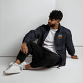 Unisex windbreaker, Navy, front view