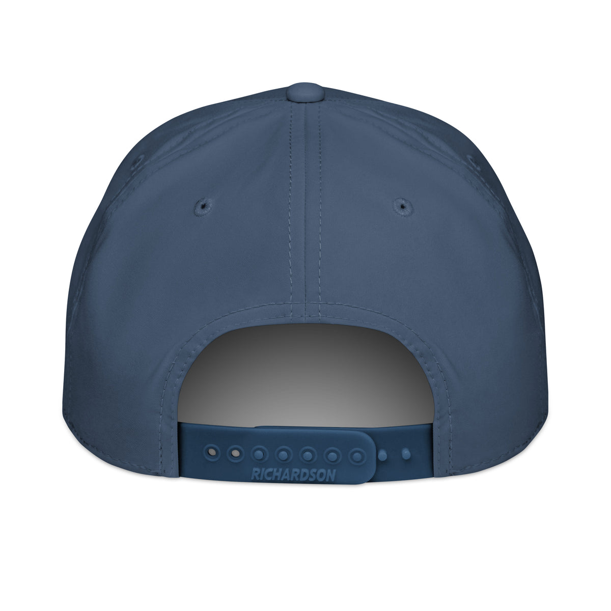 Classic rope cap in Light Blue/White, back view
