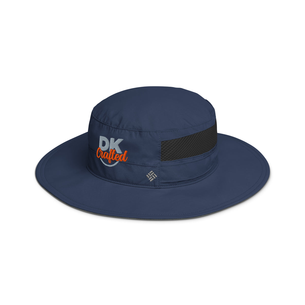 Columbia booney hat in Collegiate Navy, left front view