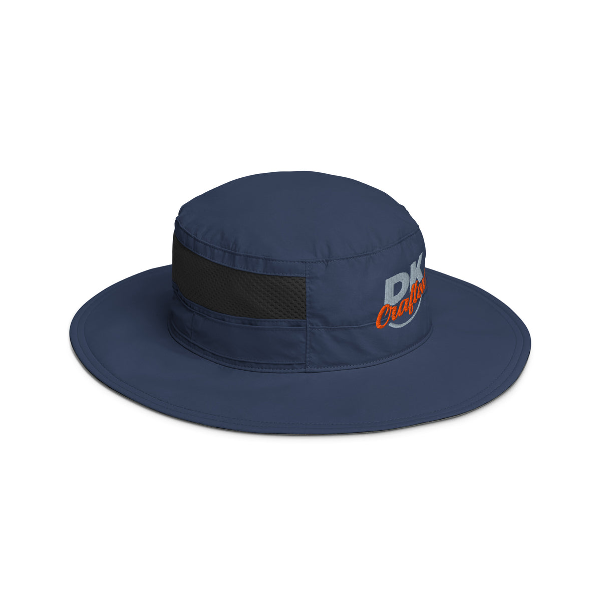 Columbia booney hat in Collegiate Navy, right front view