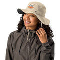 Columbia booney hat in Fossil, front view