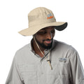 Columbia booney hat in Fossil, front view