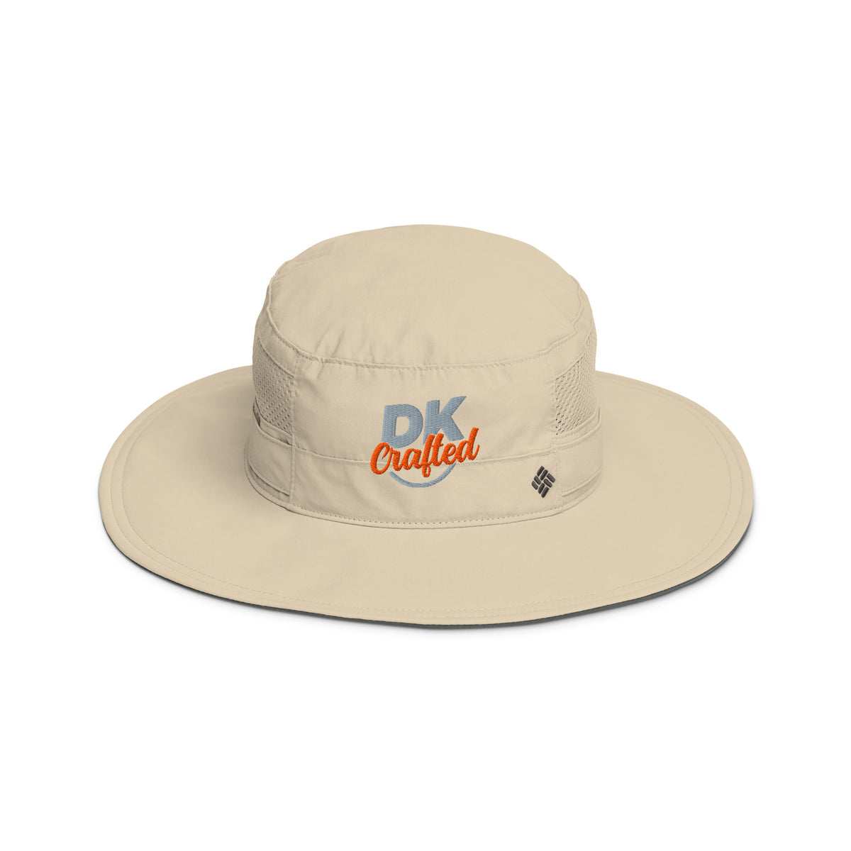Columbia booney hat in Fossil, front view