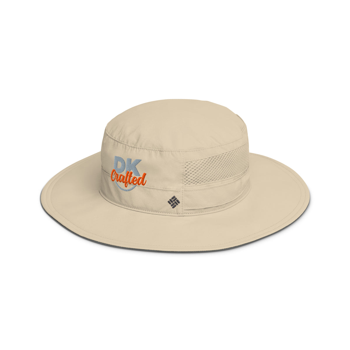 Columbia booney hat in Fossil, left front view