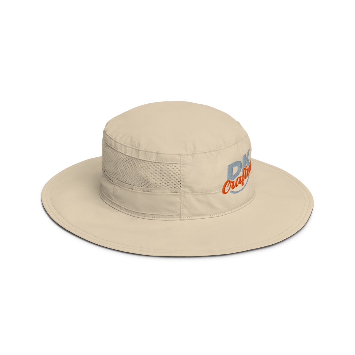 Columbia booney hat in Fossil, right front view