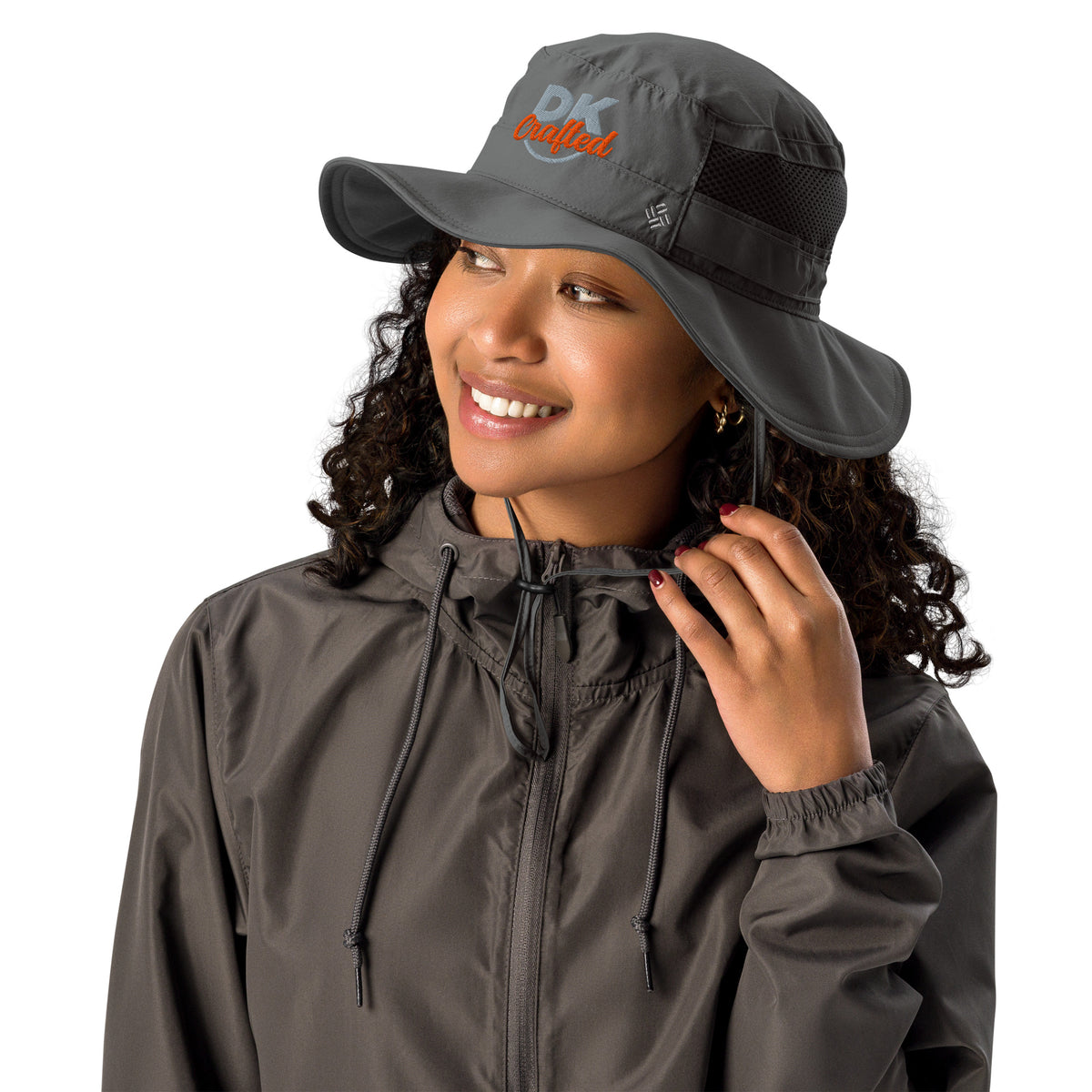 Columbia booney hat in Grill, front view