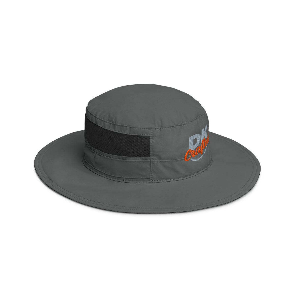 Columbia booney hat in Grill, right front view