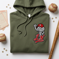 Lugnuts Premium Sponge Fleece Hoodie - Military Green