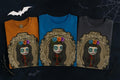 Sugar Skull Graphic Tee: Comfort Colors Halloween Shirt