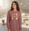 Ghost, Bows and Mexican Pastries Comfort Colors 6014 Long Sleeve Tee