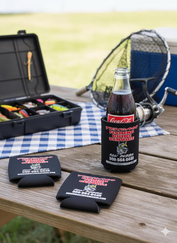 Personalized Koozies (25) | Custom Neoprene Can Cooler for Any Occasion