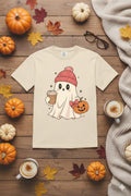 Halloween Ghost, Spooky Season, Fall Coffee Lover Comfort Colors 1717