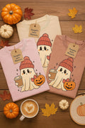 Halloween Ghost, Spooky Season, Fall Coffee Lover Comfort Colors 1717