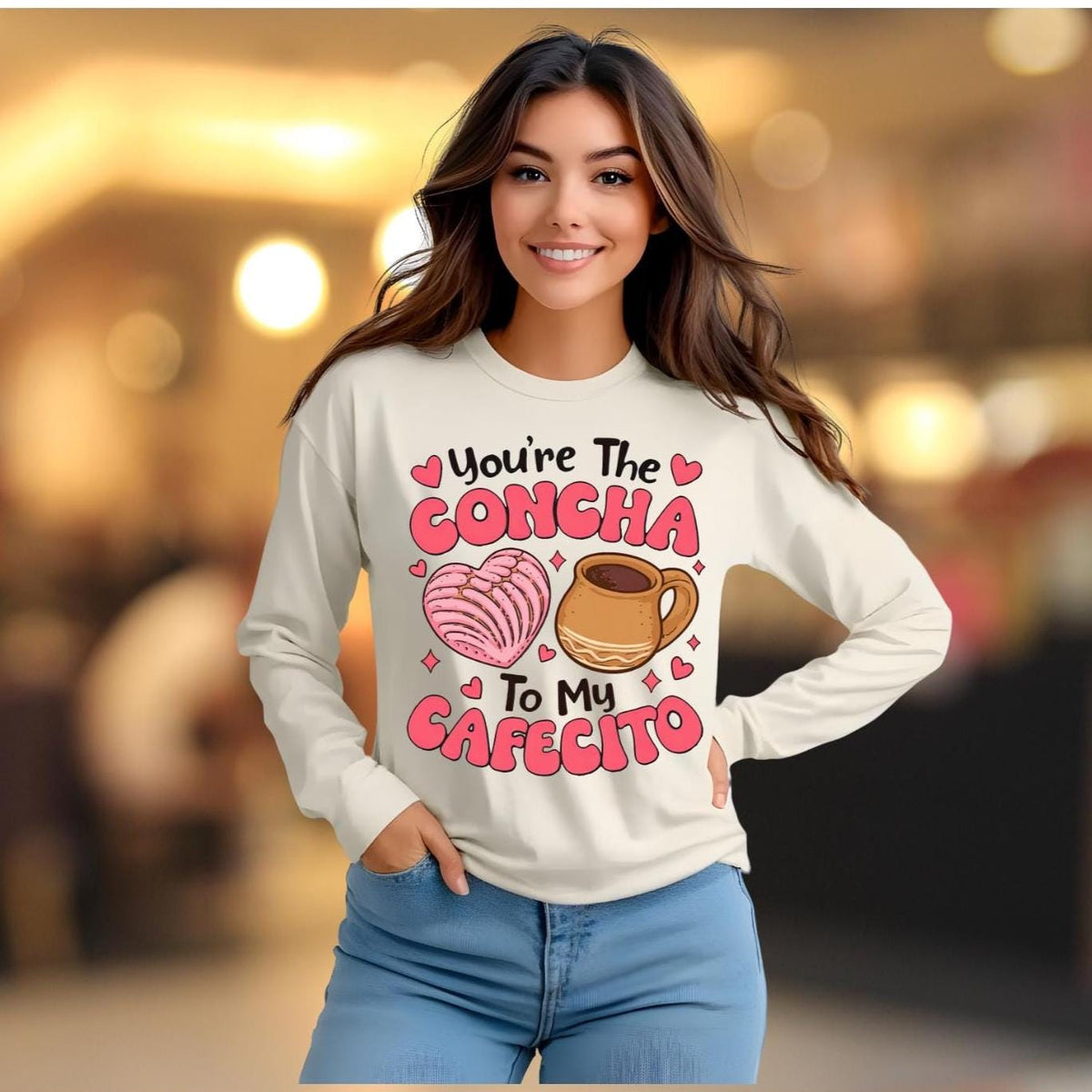 Concha to My Cafecito Tee – Comfort Colors T-Shirt