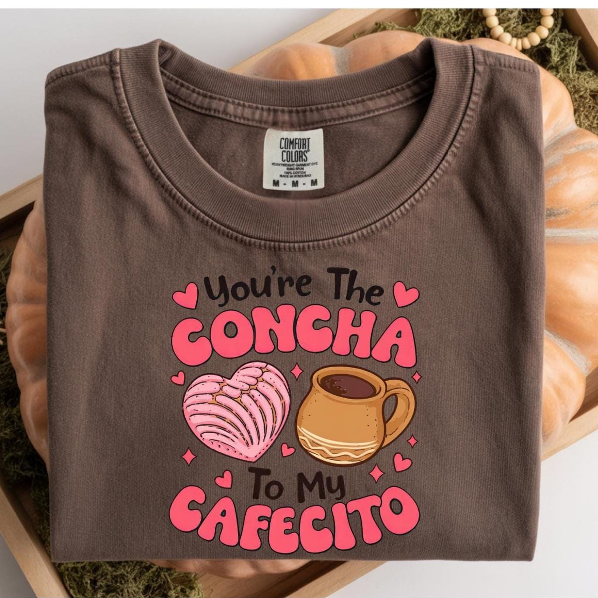 Concha to My Cafecito Tee – Comfort Colors T-Shirt