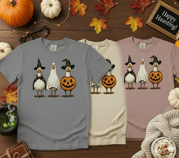 Halloween Spooky Goosey, Fall Comfort Colors 1717