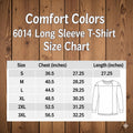 Ghost, Bows and Mexican Pastries Comfort Colors 6014 Long Sleeve Tee