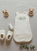 Personalized Newborn Gift Set – Custom Embroidered 4-Piece Outfit for Baby Boy or Girl