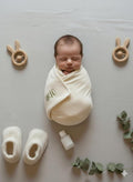 Personalized Newborn Gift Set – Custom Embroidered 4-Piece Outfit for Baby Boy or Girl