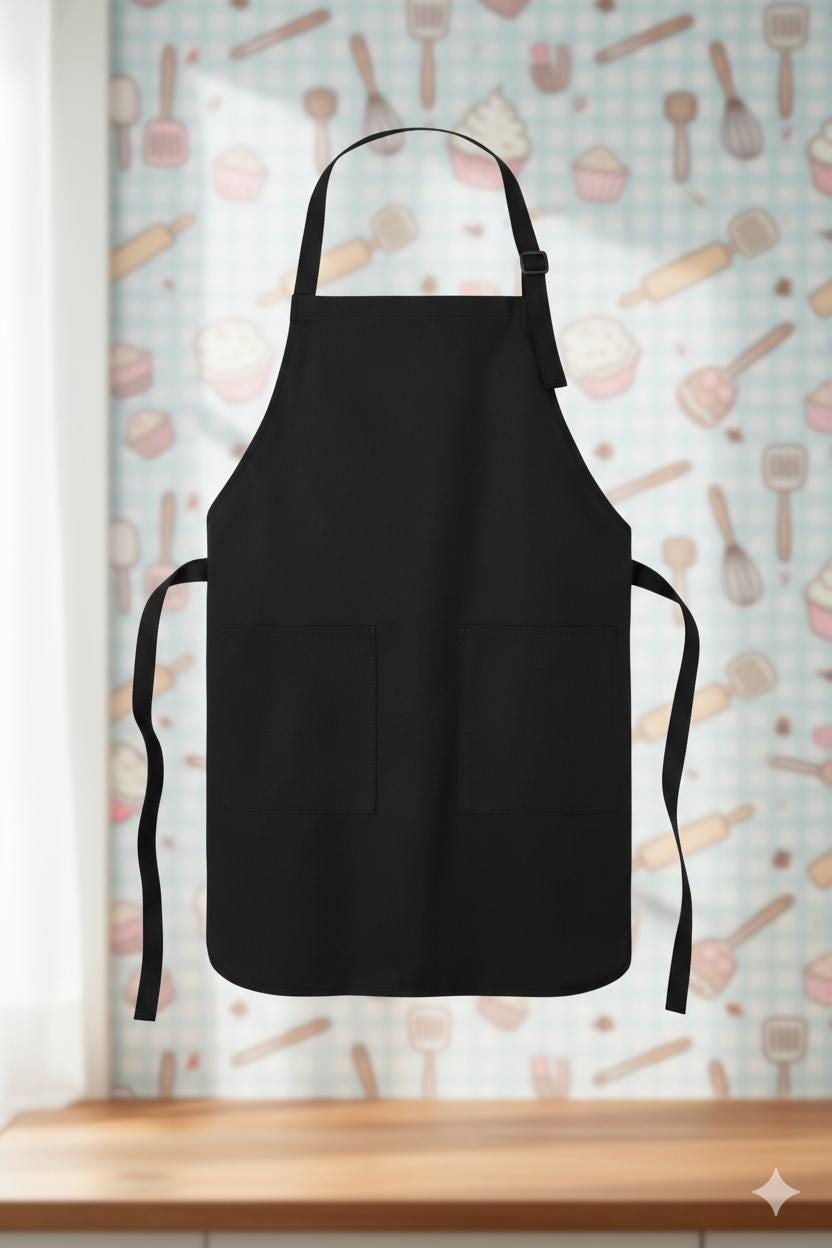 Personalized Embroidered Hostess or Housewarming Gift, Custom Monogrammed Baker Port Authority A600 Kitchen Apron