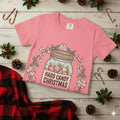 Mason Jar Hard Candy Christmas Wreath Comfort Colors 1717 T-shirt