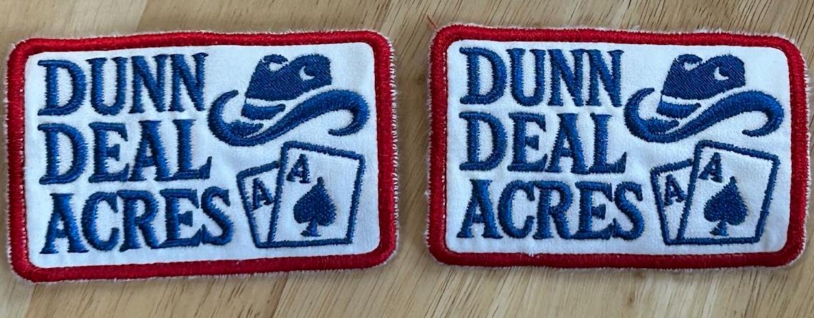 Custom embroidered patch design examples