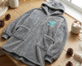 Custom Embroidered Plush Poncho Personalized Oversized Hoodie Blanket Port Authority BP42 Monogrammed Wearable Fleece