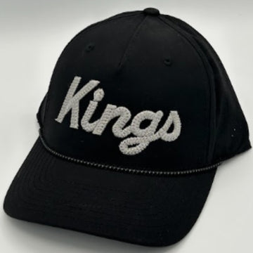 Custom embroidered baseball cap with personalized logo