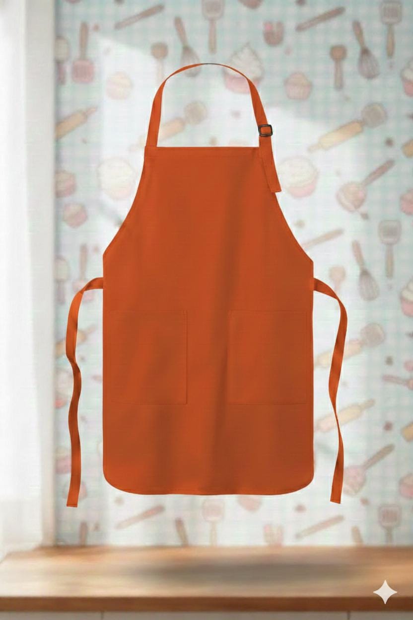 Personalized Embroidered Hostess or Housewarming Gift, Custom Monogrammed Baker Port Authority A600 Kitchen Apron