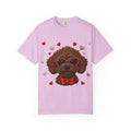 Faux Yarn Chocolate Doodle Valentines Day Tee Shirt