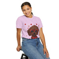Faux Yarn Chocolate Doodle Valentines Day Tee Shirt