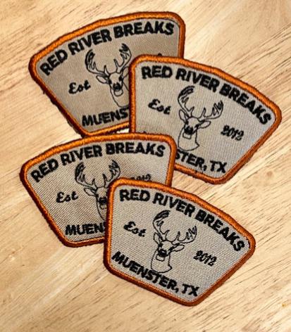 Embroidered patch close-up, high thread-count detail